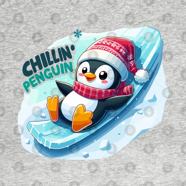 Chillin' Penguin: Slide into Cuteness by SimplyIdeas